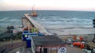 Archiv Foto Webcam Scharbeutz: Ausblick auf den Strand und die Ostsee 19:00