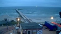 Archived image Webcam Scharbeutz: View of the beach and the Baltic Sea 05:00