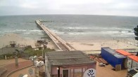 Archived image Webcam Scharbeutz: View of the beach and the Baltic Sea 09:00