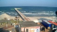 Archived image Webcam Scharbeutz: View of the beach and the Baltic Sea 15:00