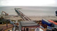 Archiv Foto Webcam Scharbeutz: Ausblick auf den Strand und die Ostsee 13:00