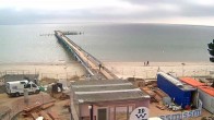 Archiv Foto Webcam Scharbeutz: Ausblick auf den Strand und die Ostsee 09:00