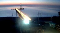 Archiv Foto Webcam Scharbeutz: Ausblick auf den Strand und die Ostsee 03:00