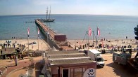 Archived image Webcam Scharbeutz: View of the beach and the Baltic Sea 09:00