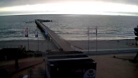 Archiv Foto Webcam Scharbeutz: Ausblick auf den Strand und die Ostsee 06:00