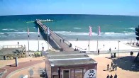 Archiv Foto Webcam Scharbeutz: Ausblick auf den Strand und die Ostsee 11:00