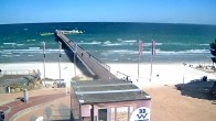 Archiv Foto Webcam Scharbeutz: Ausblick auf den Strand und die Ostsee 13:00