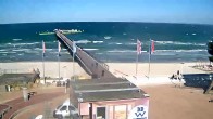 Archiv Foto Webcam Scharbeutz: Ausblick auf den Strand und die Ostsee 15:00