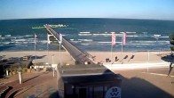 Archiv Foto Webcam Scharbeutz: Ausblick auf den Strand und die Ostsee 17:00