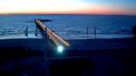 Archiv Foto Webcam Scharbeutz: Ausblick auf den Strand und die Ostsee 03:00