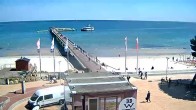 Archiv Foto Webcam Scharbeutz: Ausblick auf den Strand und die Ostsee 11:00