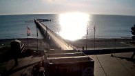 Archived image Webcam Scharbeutz: View of the beach and the Baltic Sea 06:00