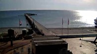 Archived image Webcam Scharbeutz: View of the beach and the Baltic Sea 07:00