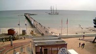 Archiv Foto Webcam Scharbeutz: Ausblick auf den Strand und die Ostsee 09:00