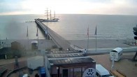 Archiv Foto Webcam Scharbeutz: Ausblick auf den Strand und die Ostsee 05:00