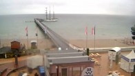 Archiv Foto Webcam Scharbeutz: Ausblick auf den Strand und die Ostsee 05:00