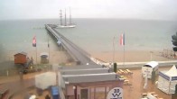 Archiv Foto Webcam Scharbeutz: Ausblick auf den Strand und die Ostsee 06:00