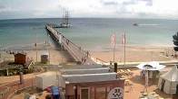 Archiv Foto Webcam Scharbeutz: Ausblick auf den Strand und die Ostsee 09:00