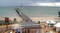 Archiv Foto Webcam Scharbeutz: Ausblick auf den Strand und die Ostsee 11:00