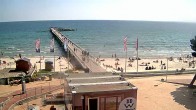 Archiv Foto Webcam Scharbeutz: Ausblick auf den Strand und die Ostsee 09:00