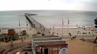 Archiv Foto Webcam Scharbeutz: Ausblick auf den Strand und die Ostsee 13:00
