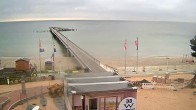 Archiv Foto Webcam Scharbeutz: Ausblick auf den Strand und die Ostsee 06:00