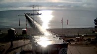 Archiv Foto Webcam Scharbeutz: Ausblick auf den Strand und die Ostsee 06:00