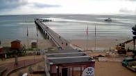 Archiv Foto Webcam Scharbeutz: Ausblick auf den Strand und die Ostsee 09:00
