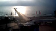 Archiv Foto Webcam Scharbeutz: Ausblick auf den Strand und die Ostsee 05:00