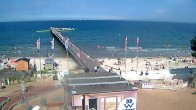 Archiv Foto Webcam Scharbeutz: Ausblick auf den Strand und die Ostsee 15:00