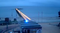 Archiv Foto Webcam Scharbeutz: Ausblick auf den Strand und die Ostsee 03:00