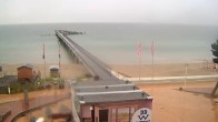 Archiv Foto Webcam Scharbeutz: Ausblick auf den Strand und die Ostsee 05:00
