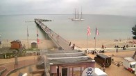 Archiv Foto Webcam Scharbeutz: Ausblick auf den Strand und die Ostsee 11:00