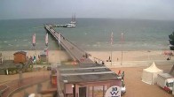 Archiv Foto Webcam Scharbeutz: Ausblick auf den Strand und die Ostsee 15:00
