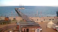 Archiv Foto Webcam Scharbeutz: Ausblick auf den Strand und die Ostsee 17:00
