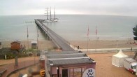 Archiv Foto Webcam Scharbeutz: Ausblick auf den Strand und die Ostsee 07:00