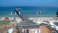 Archiv Foto Webcam Scharbeutz: Ausblick auf den Strand und die Ostsee 13:00