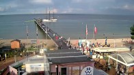 Archiv Foto Webcam Scharbeutz: Ausblick auf den Strand und die Ostsee 17:00