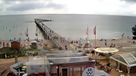 Archiv Foto Webcam Scharbeutz: Ausblick auf den Strand und die Ostsee 09:00