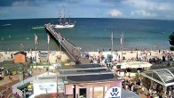 Archiv Foto Webcam Scharbeutz: Ausblick auf den Strand und die Ostsee 15:00