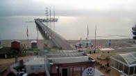 Archiv Foto Webcam Scharbeutz: Ausblick auf den Strand und die Ostsee 06:00