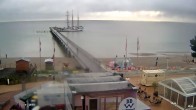 Archiv Foto Webcam Scharbeutz: Ausblick auf den Strand und die Ostsee 05:00