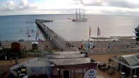 Archiv Foto Webcam Scharbeutz: Ausblick auf den Strand und die Ostsee 09:00