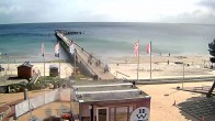 Archiv Foto Webcam Scharbeutz: Ausblick auf den Strand und die Ostsee 09:00