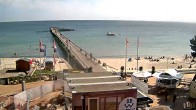 Archiv Foto Webcam Scharbeutz: Ausblick auf den Strand und die Ostsee 09:00