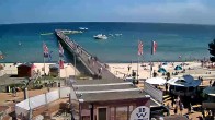 Archiv Foto Webcam Scharbeutz: Ausblick auf den Strand und die Ostsee 11:00