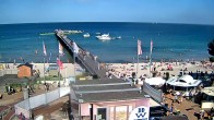 Archiv Foto Webcam Scharbeutz: Ausblick auf den Strand und die Ostsee 15:00