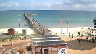 Archiv Foto Webcam Scharbeutz: Ausblick auf den Strand und die Ostsee 11:00