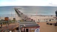 Archiv Foto Webcam Scharbeutz: Ausblick auf den Strand und die Ostsee 13:00