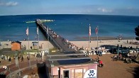 Archiv Foto Webcam Scharbeutz: Ausblick auf den Strand und die Ostsee 15:00
